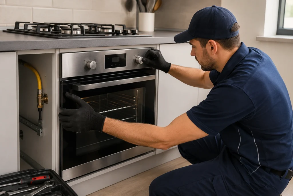 gas oven installation brisbane
