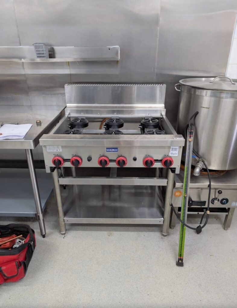 Commercial Kitchen Gas Installation