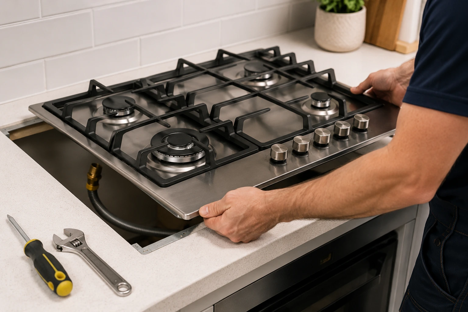 Gas Cooktop Installation Brisbane
